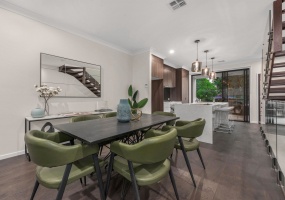 OPEN PLAN DINING KITCHEN LIVING